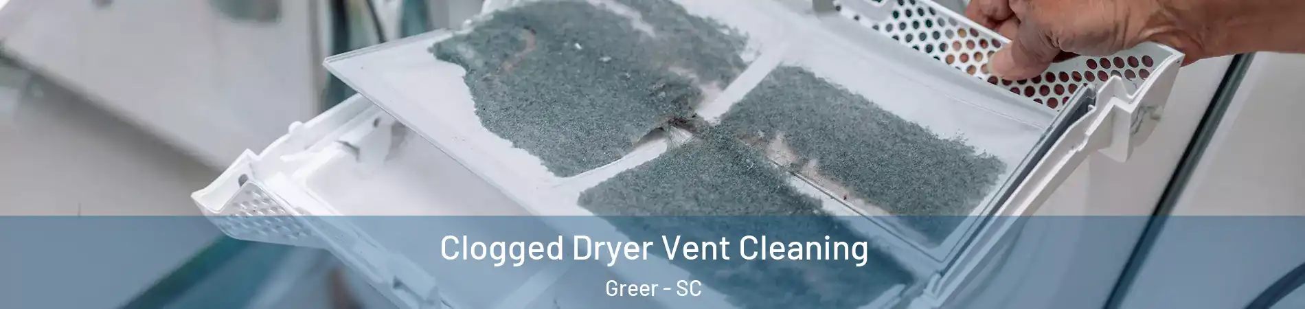  Clogged Dryer Vent Cleaning Greer - SC