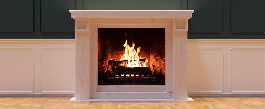 Open Flame Wood-Burning Fireplace Installation Services in Greer, South Carolina