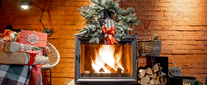 Travis Industries Linear Gas Fireplace Installation in Greer, South Carolina
