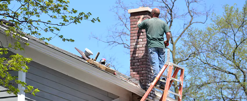 Vinyl and PVC Chimney Flashing Installation in Greer, SC