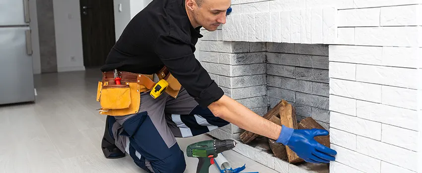 Fireplace Damaged Damper Frame Repair Services in Greer, South Carolina