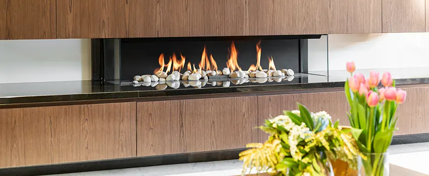 Double-height Fireplace Design Refurbishment in Greer, South Carolina