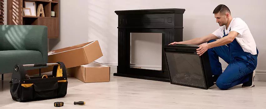Old Rusted Metal Fireplace Repair And Replacement in Greer, SC